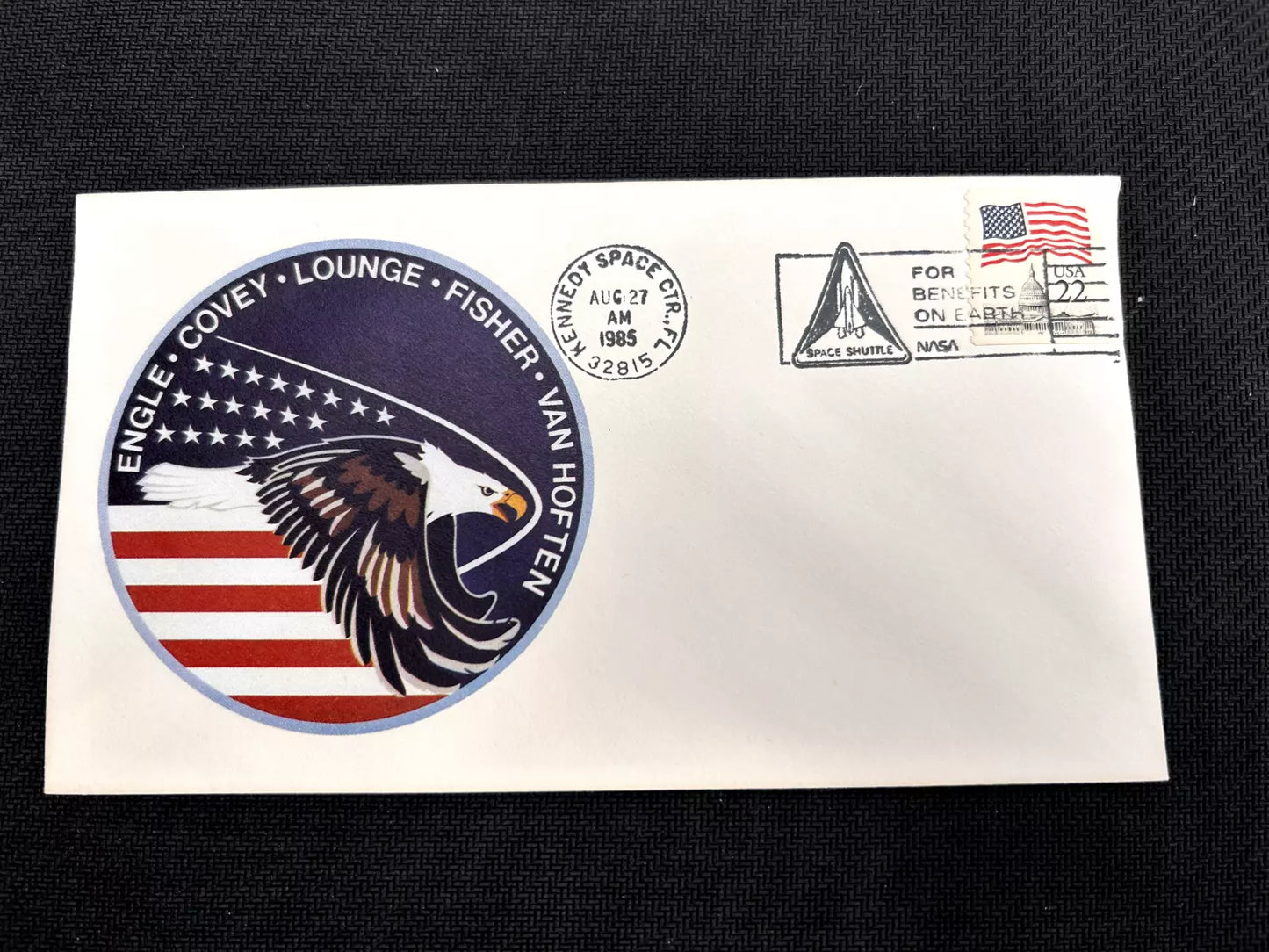 NASA Space Shuttle Discovery STS-51-I cover