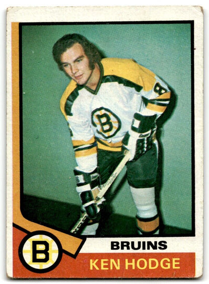 1974-75 Topps Ken Hodge Boston Bruins #230