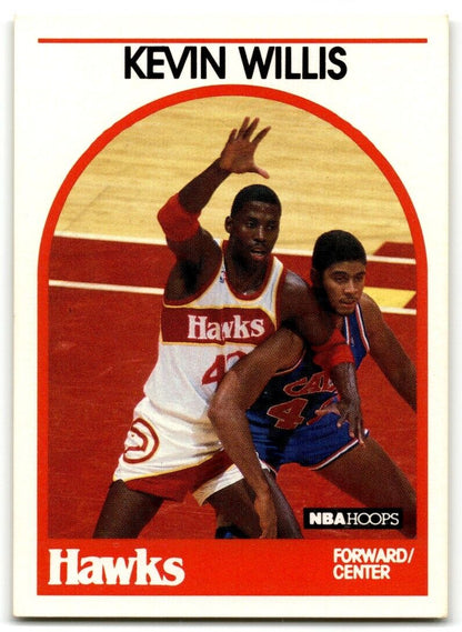 1989-90 Hoops Kevin Willis Atlanta Hawks #98