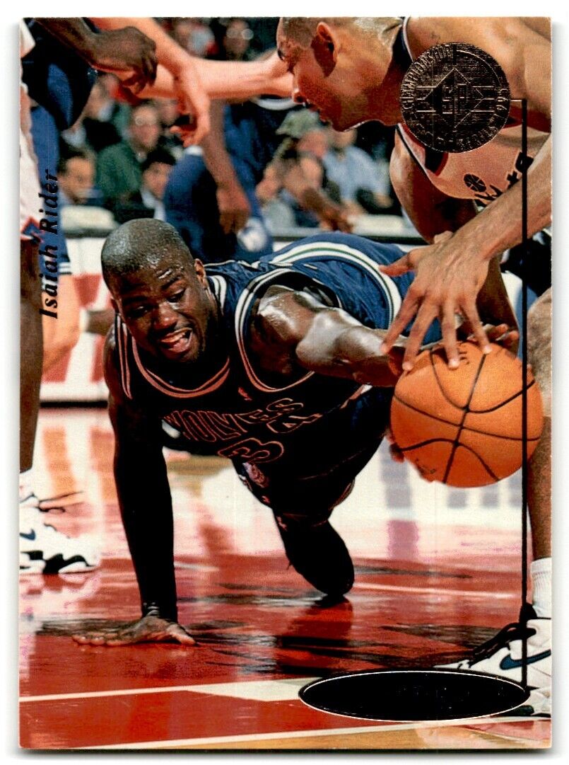 1995-96 SP Championship Series 1995 Isaiah Rider Minnesota Timberwolves #90