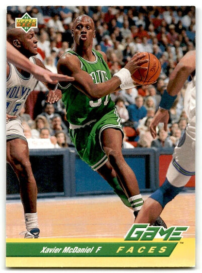 1992-93 Upper Deck Xavier McDaniel Boston Celtics #490