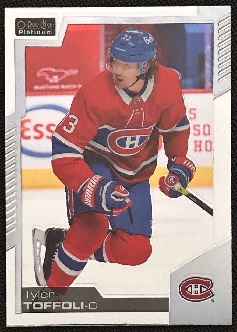 2020-21 O-Pee-Chee Platinum Tyler Toffoli Montreal Canadiens #98