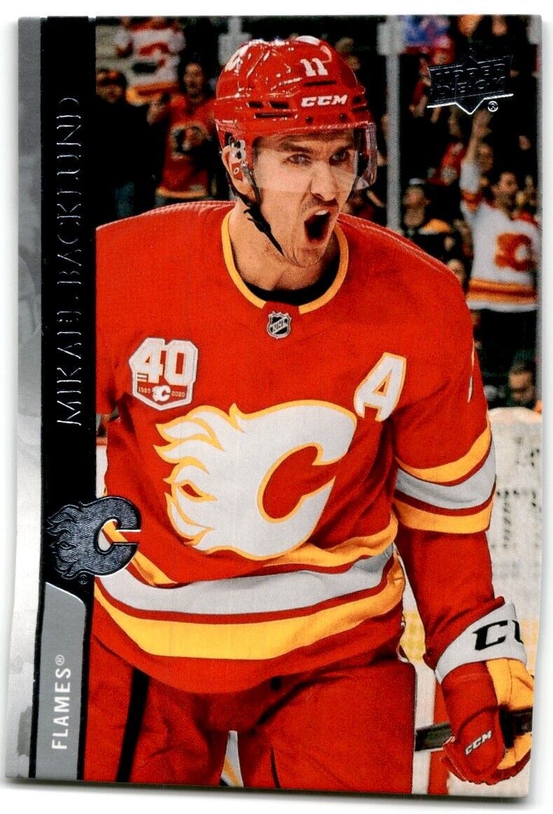 2020-21 Upper Deck Mikael Backlund Calgary Flames #26