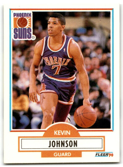 1990-91 Fleer Kevin Johnson Phoenix Suns #149