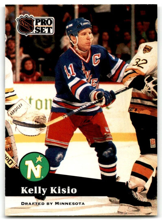 1991-92 Pro Set Kelly Kisio Minnesota North Stars #168