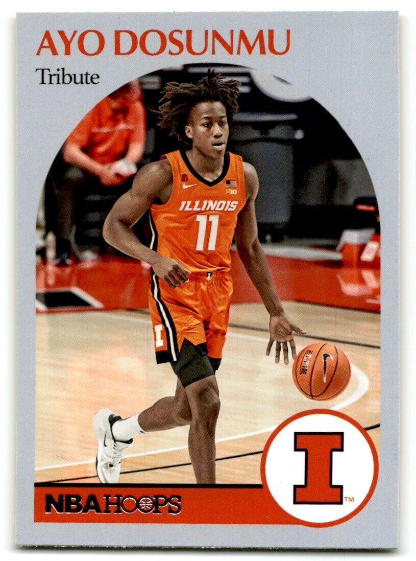 2021-22 Panini Chronicles Draft Picks Ayo Dosunmu Illinois Fighting Illini #69