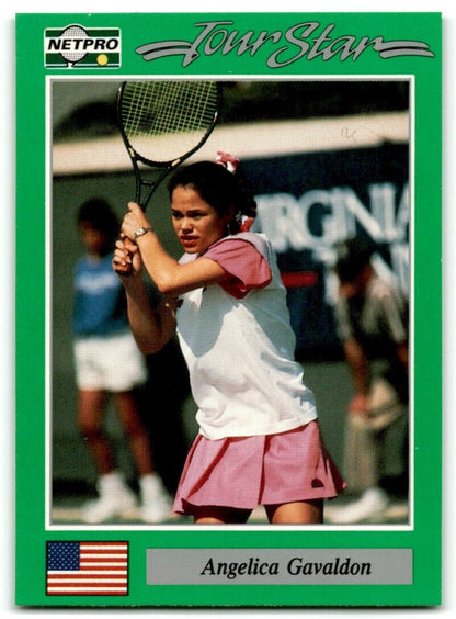 1991 Protennis player Cards Netpro Tour Star Angelica Gavaldon #58