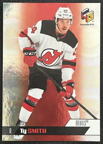 2020-21 Upper Deck HoloGrFx Rookies Ty Smith New Jersey Devils #HG-14 Insert