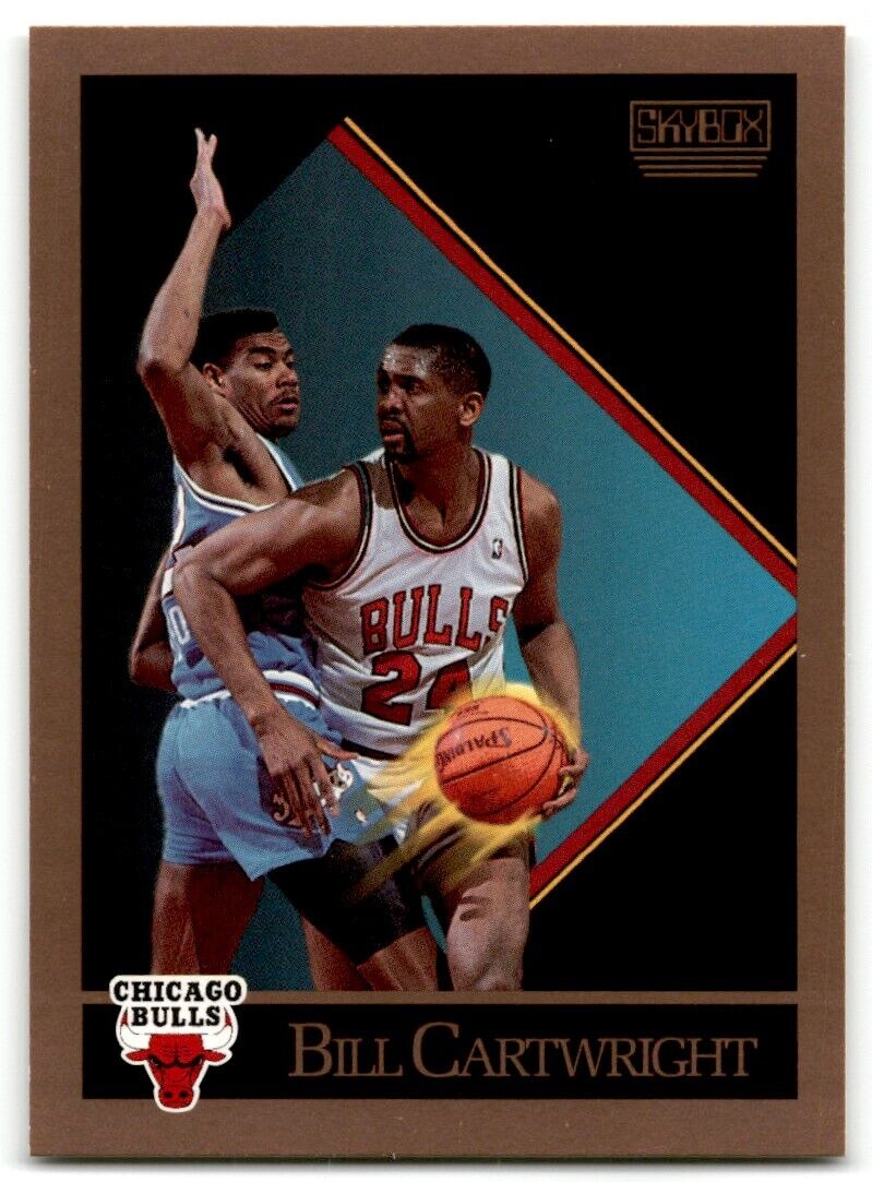 1990-91 SkyBox Bill Cartwright Chicago Bulls #38