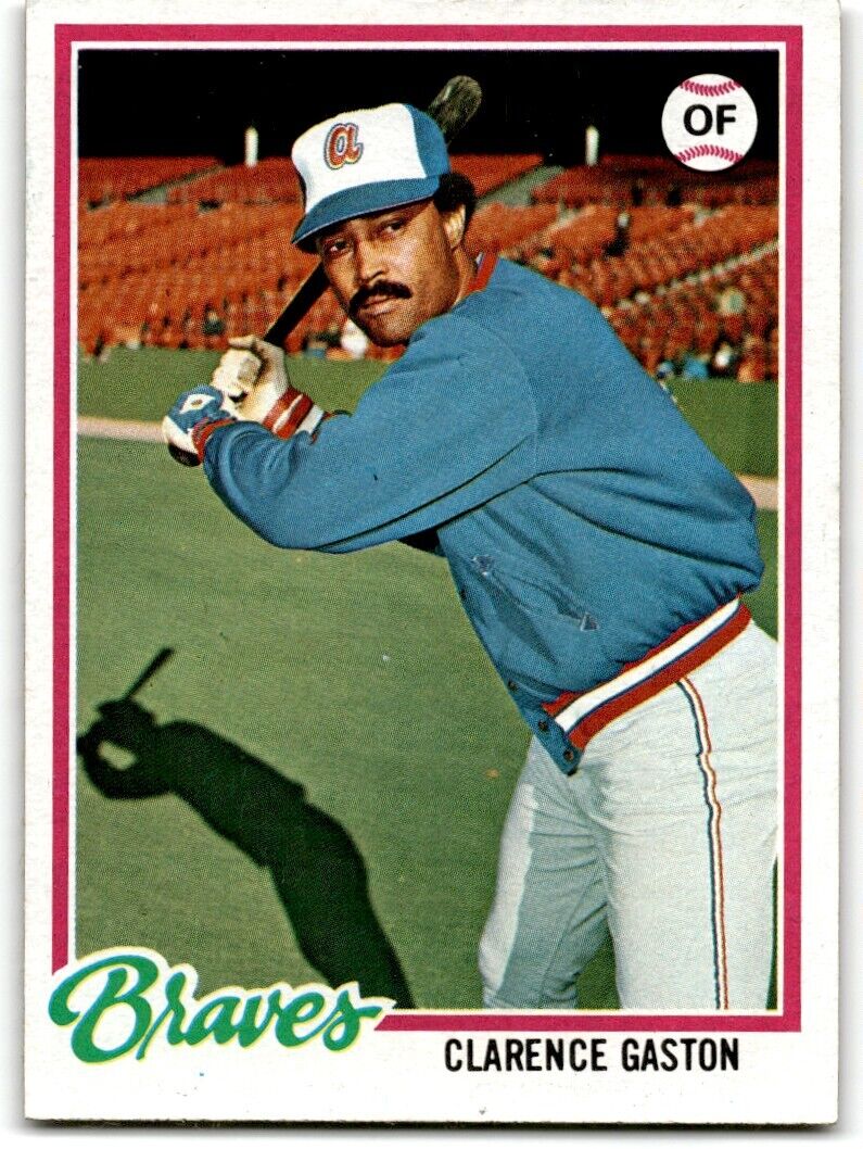 1978 Topps Clarence Gaston Atlanta Braves #716