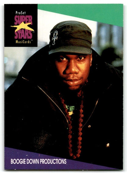 1991-92 ProSet Super Stars MusiCard Boogie Down Productions #113