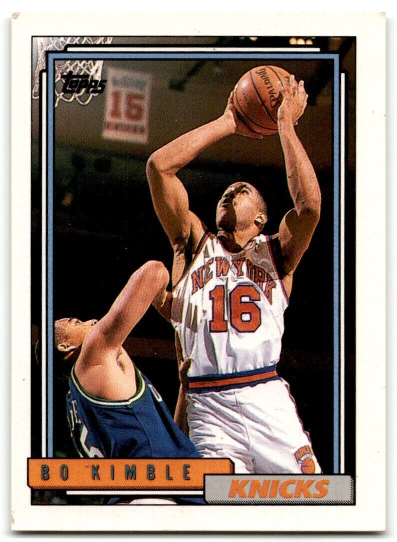 1992-93 Topps Bo Kimble New York Knicks #310