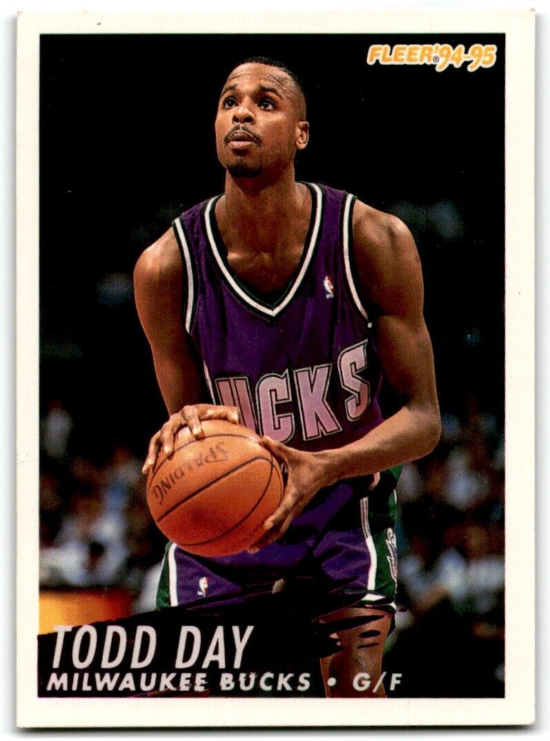 1994-95 Fleer Todd Day Milwaukee Bucks #125