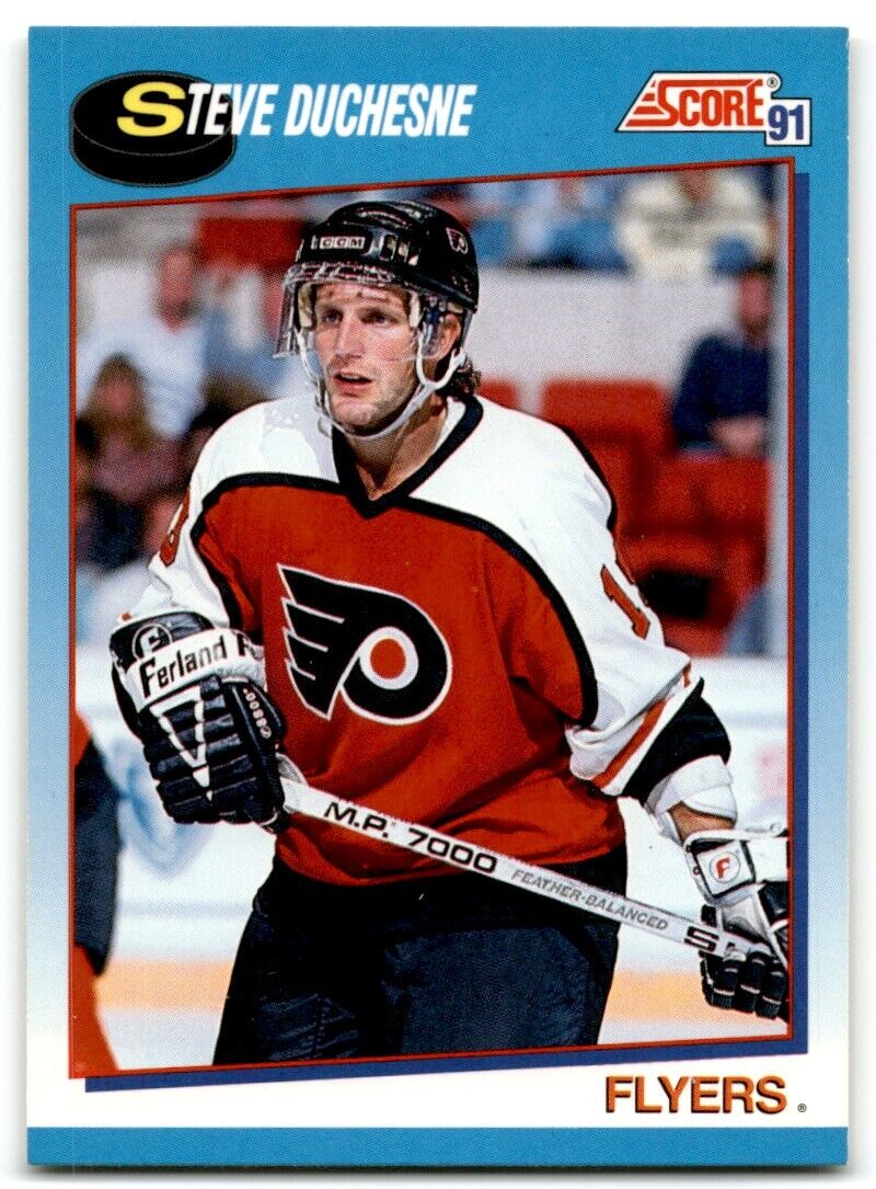 1991-92 Score Canadian Bilingual Steve Duchesne Philadelphia Flyers #569