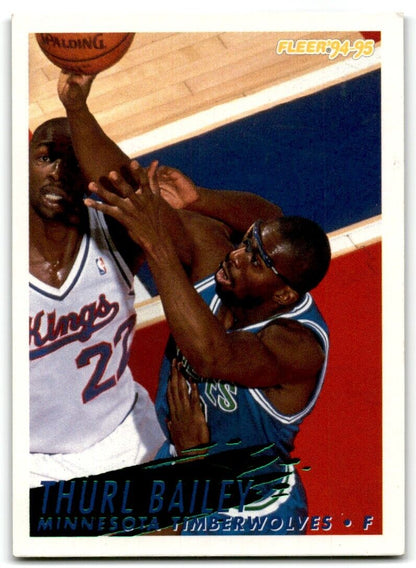 1994-95 Fleer Thurl Bailey Minnesota Timberwolves #131