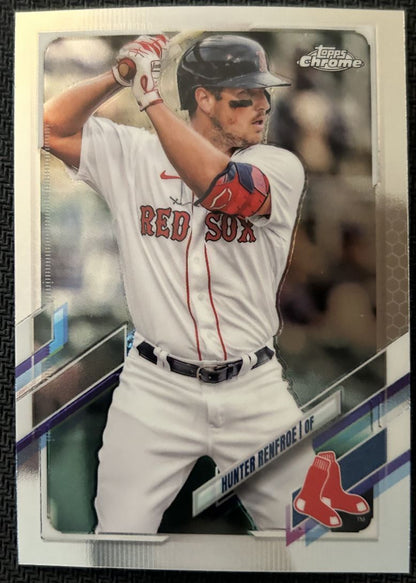 2021 Topps Chrome Update Hunter Renfroe Boston Red Sox #USC31