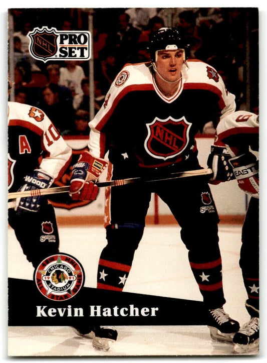 1991-92 Pro Set Kevin Hatcher Washington Capitals #316