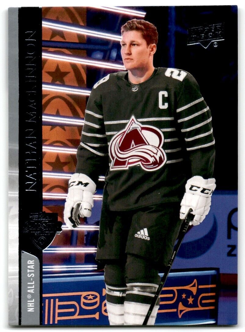 2020-21 Upper Deck Nathan MacKinnon Colorado Avalanche #659