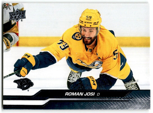 2023-24 Upper Deck Roman Josi Nashville Predators #351