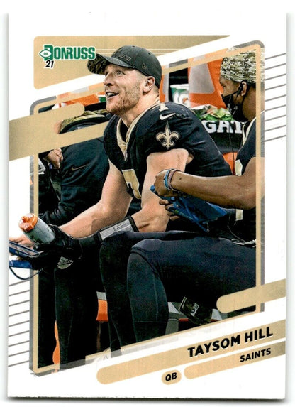 2021 Donruss Taysom Hill New Orleans Saints #95