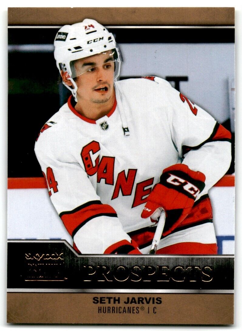 2021-22 Skybox Metal Universe Premium Prospects Seth Jarvis Carolina Hurricanes