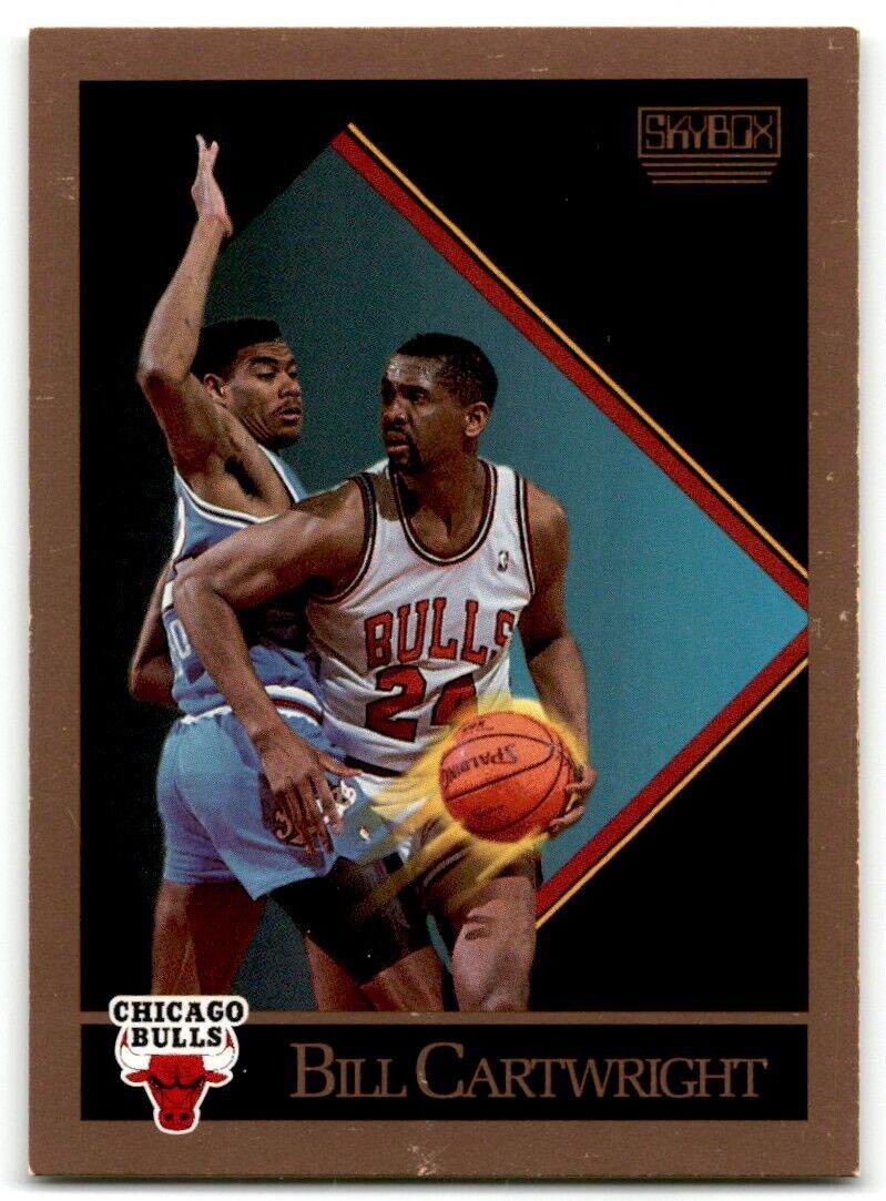 1990-91 SkyBox Bill Cartwright Chicago Bulls #38