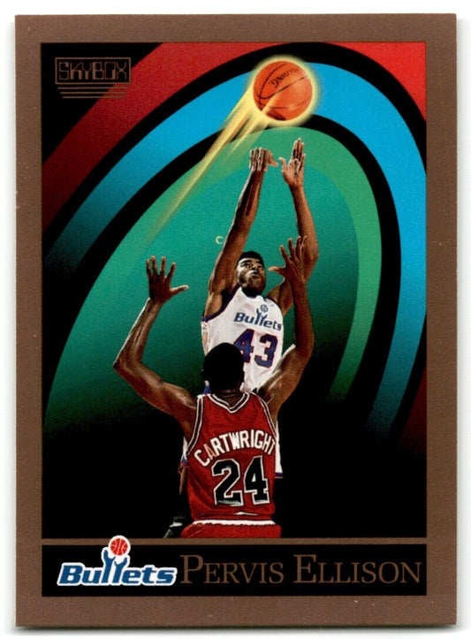 1990-91 SkyBox Pervis Ellison Washington Bullets #419