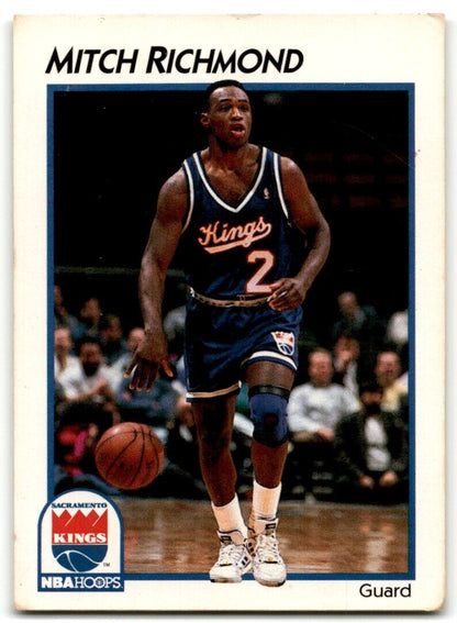 1991-92 Hoops McDonald's Mitch Richmond Sacramento Kings #37