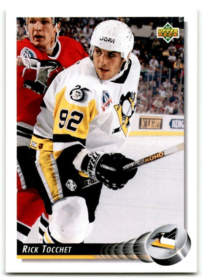 1992-93 Upper Deck Rick Tocchet Pittsburgh Penguins #238