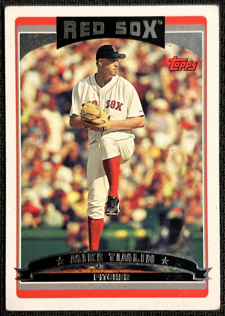 2006 Topps Mike Timlin Boston Red Sox #158