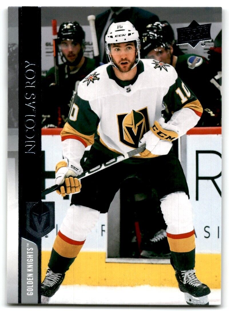 2020-21 Upper Deck Nicolas Roy Vegas Golden Knights #642