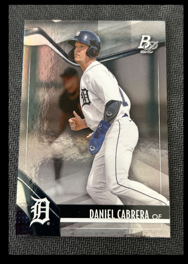 2021 Bowman Platinum Top Prospects Daniel Cabrera Detroit Tigers #TOP-60