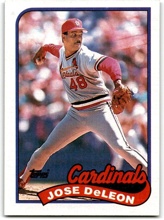 1989 Topps Jose DeLeon St. Louis Cardinals #107