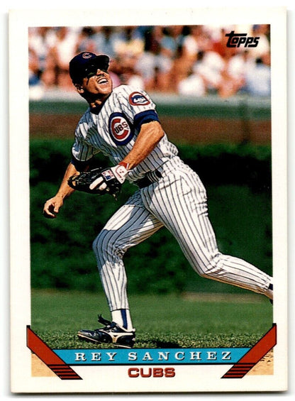 1993 Topps Rey Sanchez Chicago Cubs #292