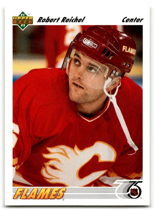 1991-92 Upper Deck Robert Reichel Calgary Flames #223