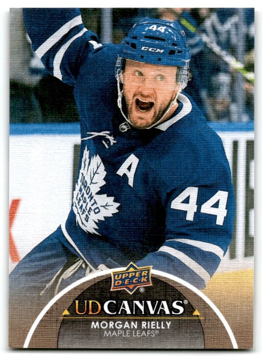 2021-22 Upper Deck UD Canvas Morgan Rielly Toronto Maple Leafs #C196