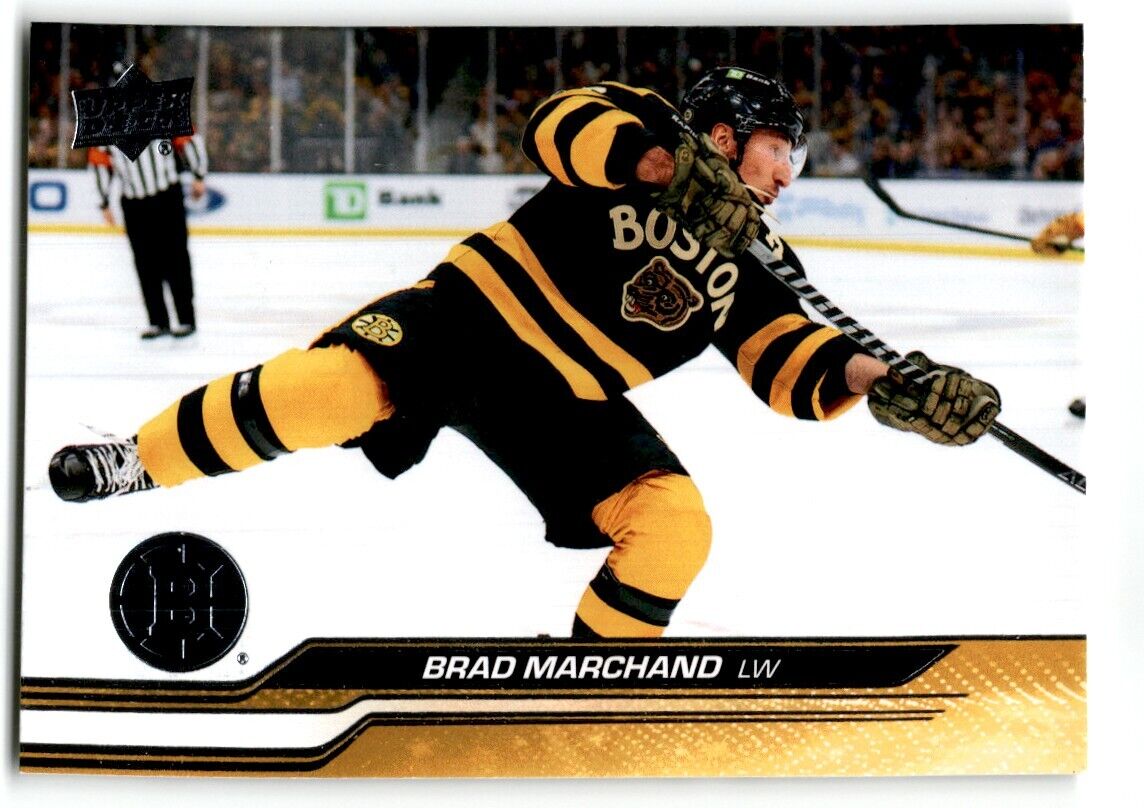 2023-24 Upper Deck Brad Marchand Boston Bruins #264