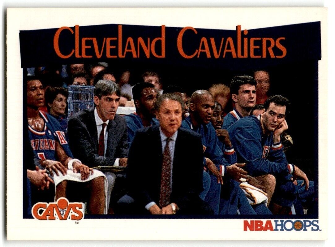 1991-92 Hoops Cleveland Cavaliers Cleveland Cavaliers #278