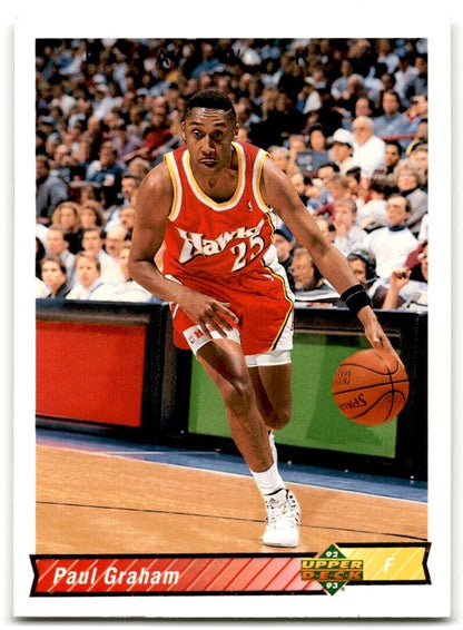 1992-93 Upper Deck Paul Graham Atlanta Hawks #337