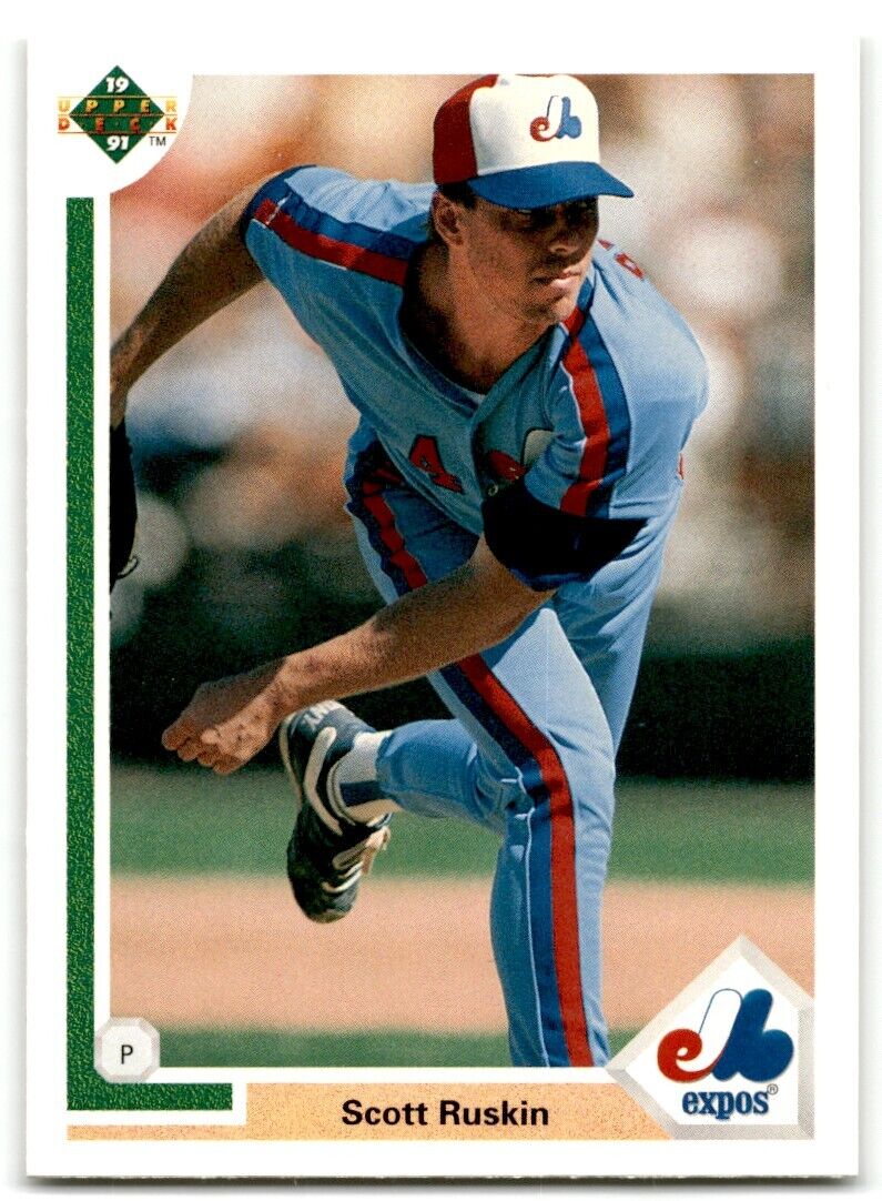 1991 Upper Deck Scott Ruskin Montreal Expos #383