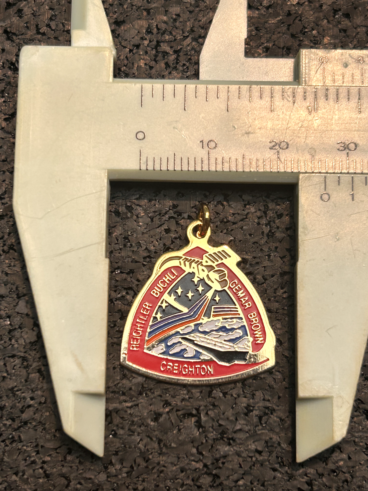 NASA Space Shuttle STS-48 Necklace PENDANT CHARM