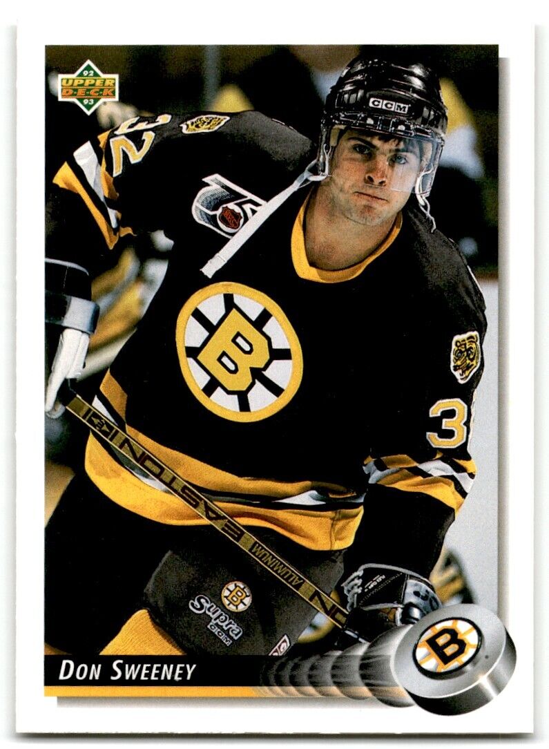 1992-93 Upper Deck Don Sweeney Boston Bruins #391