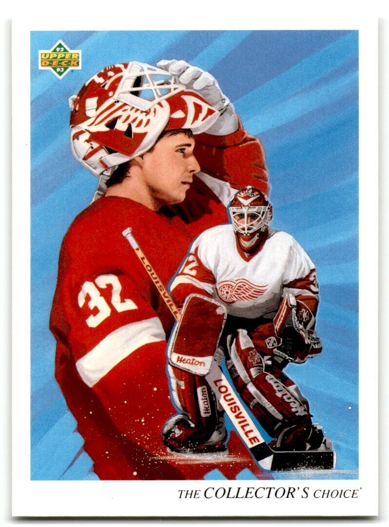 1992-93 Upper Deck Tim Cheveldae Detroit Red Wings #5