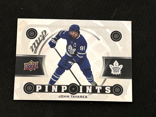 John Tavares  Maple Leafs 2022-23 Upper Deck MVP Silver PinPoints #PP-24