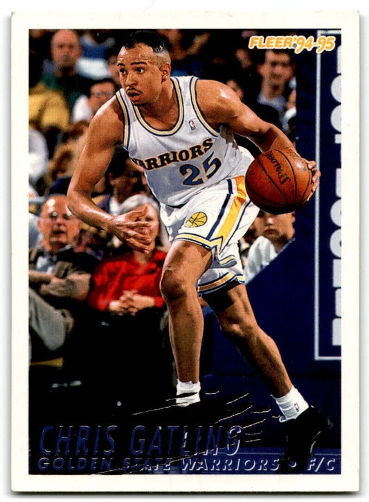 1994-95 Fleer Chris Gatling Golden State Warriors #71