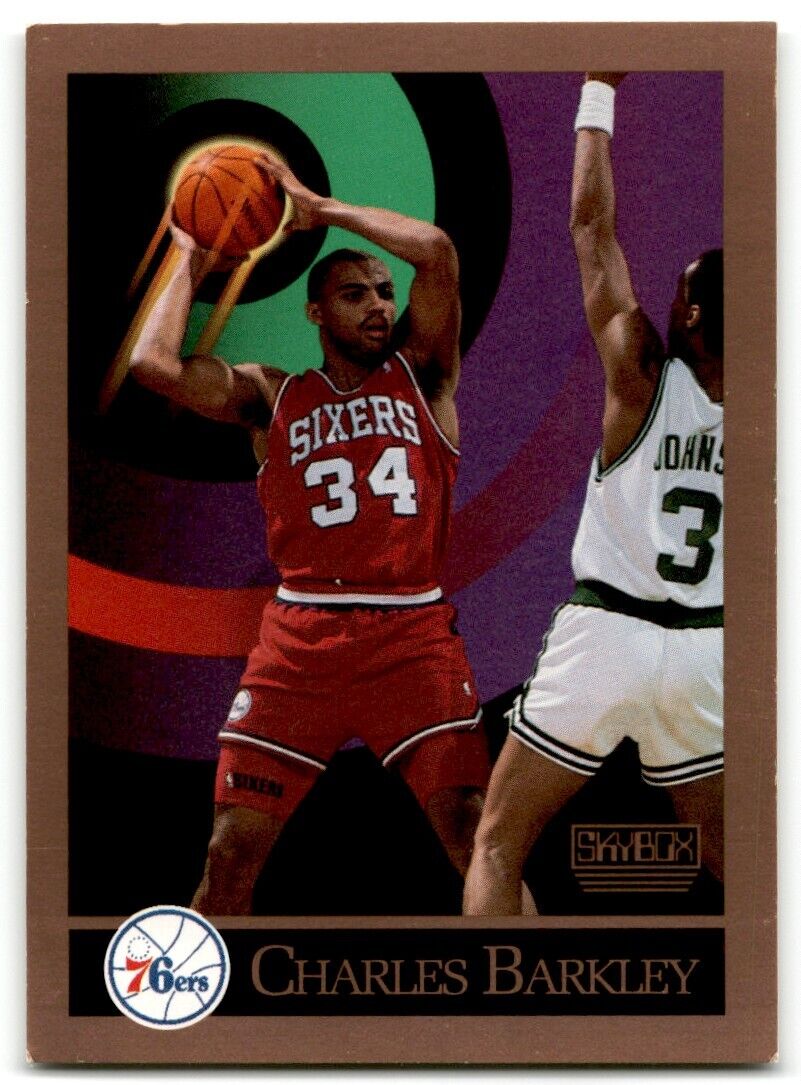 1990-91 SkyBox Charles Barkley Philadelphia 76ers #211