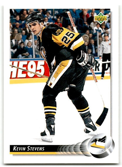 1992-93 Upper Deck Kevin Stevens Pittsburgh Penguins #275