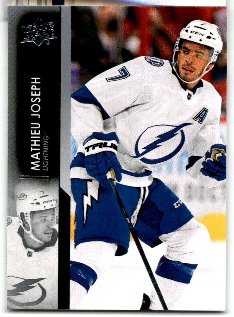 2021-22 Upper Deck Mathieu Joseph Tampa Bay Lightning #410