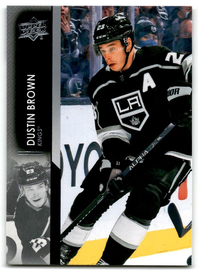 2021-22 Upper Deck Dustin Brown Los Angeles Kings #334