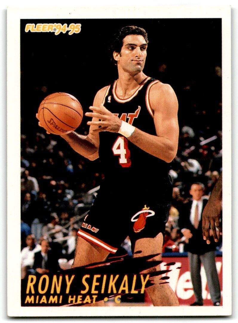 1994-95 Fleer Rony Seikaly Miami Heat #120